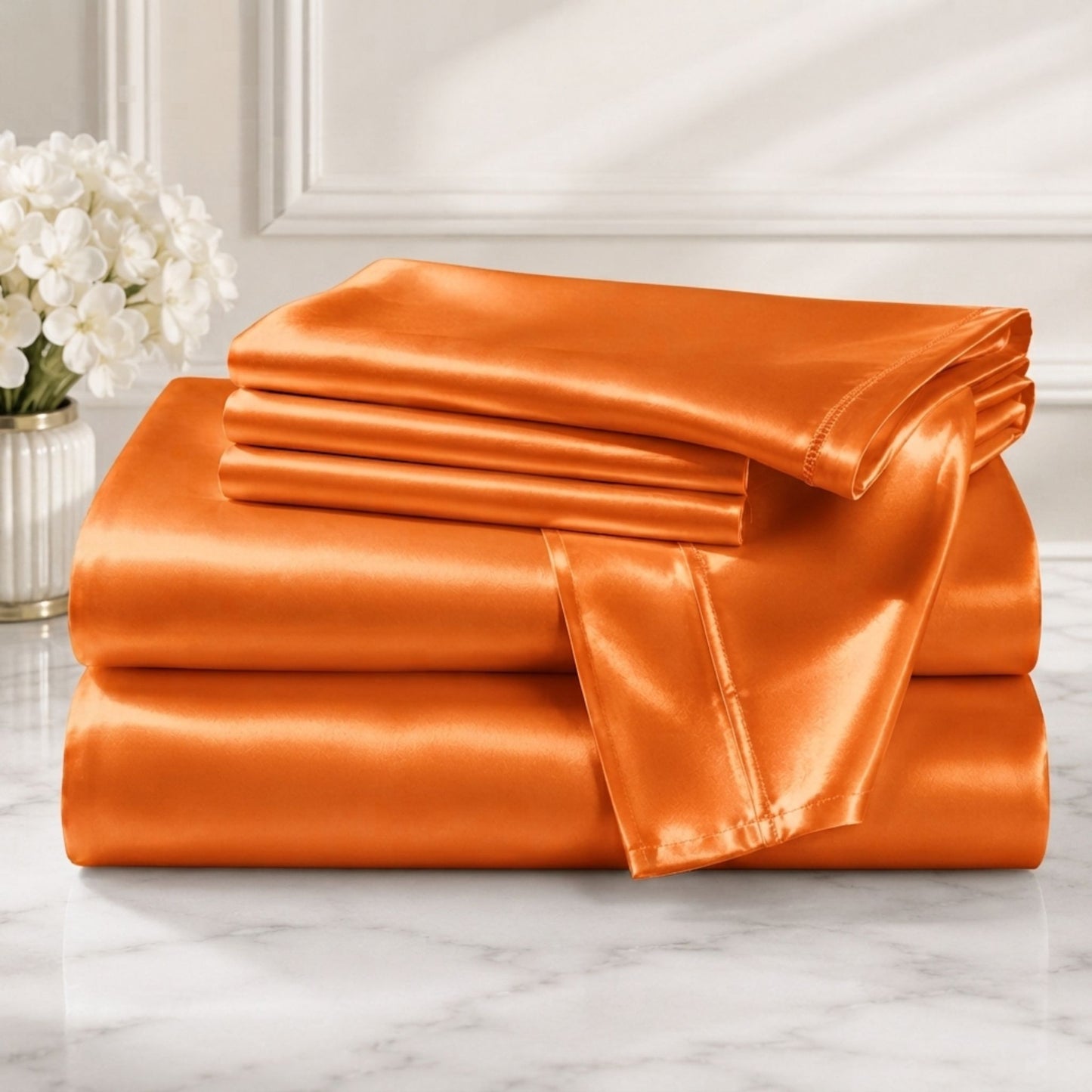 Bedify Bedding Silk Satin Sheet Set (Copy)