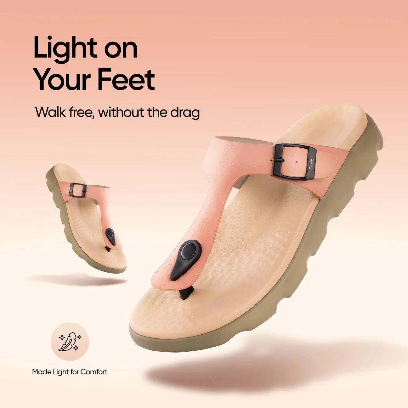 Frido Women's Cloud Comfort Sandal