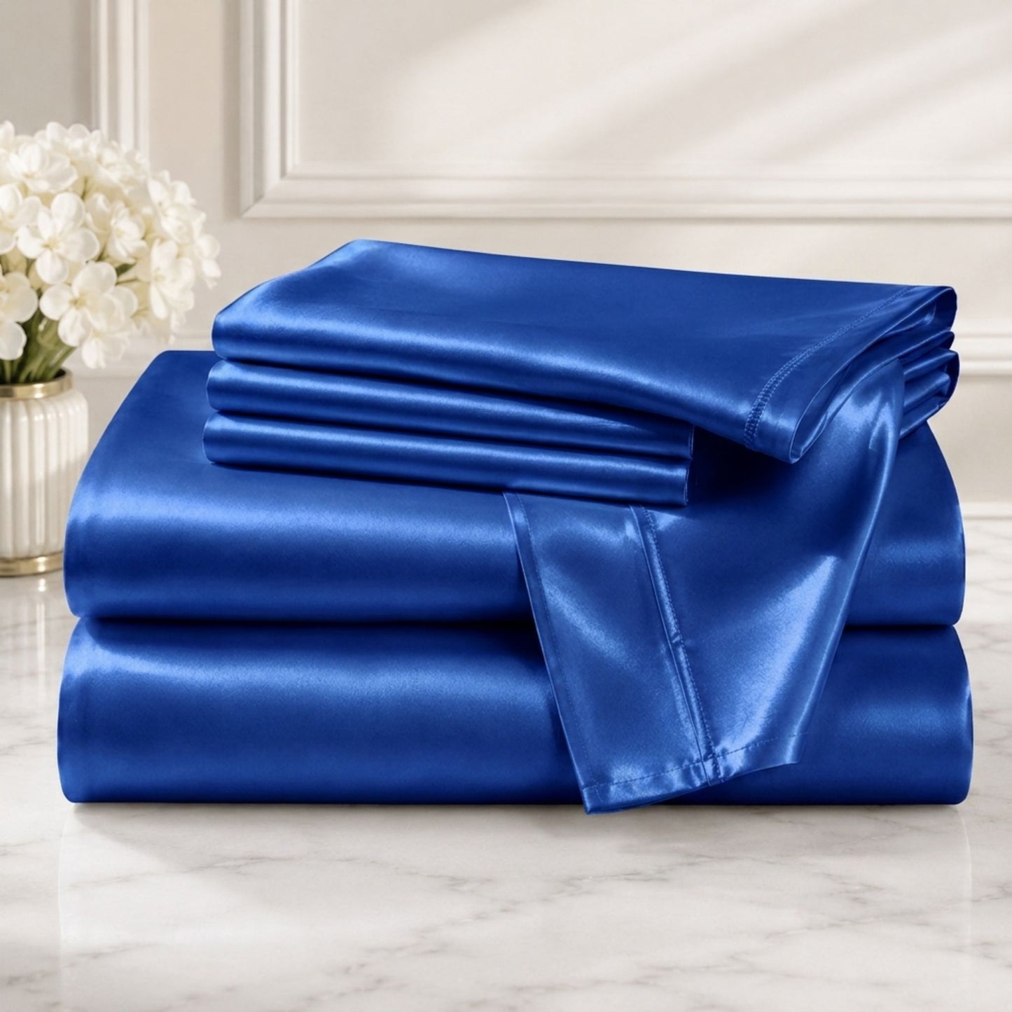 Bedify Bedding Silk Satin Sheet Set