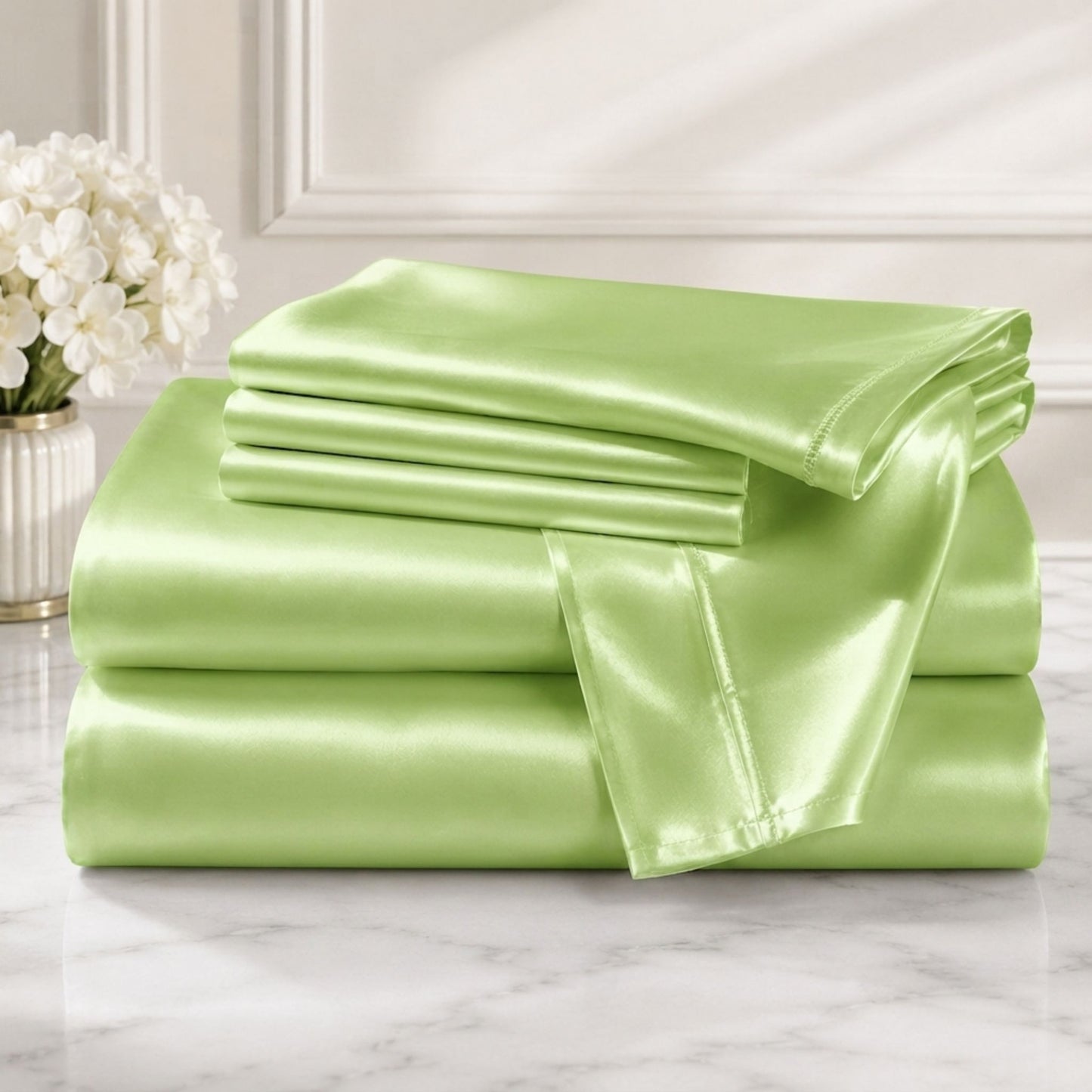 Bedify Bedding Silk Satin Sheet Set (Copy)