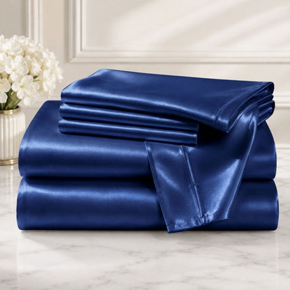 Bedify Bedding Silk Satin Sheet Set