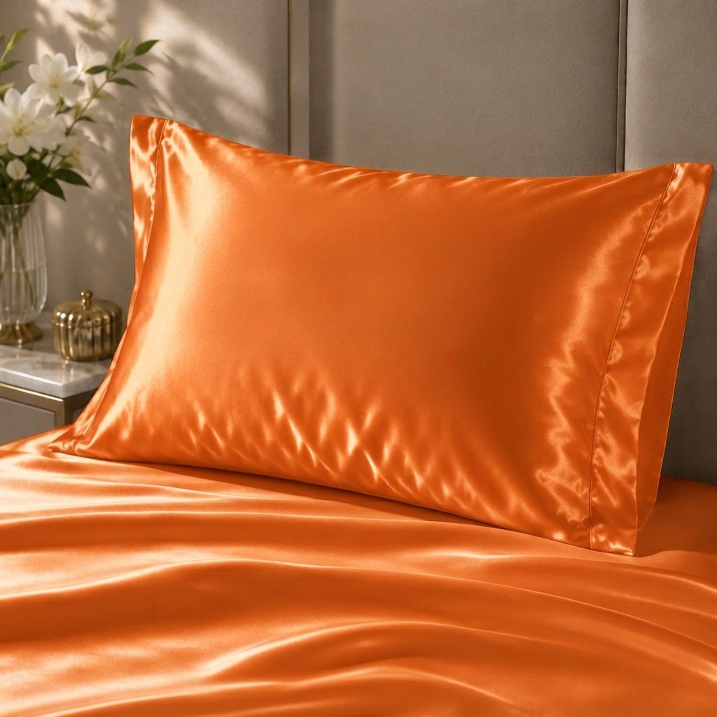Bedify Bedding Silk Satin Sheet Set (Copy)