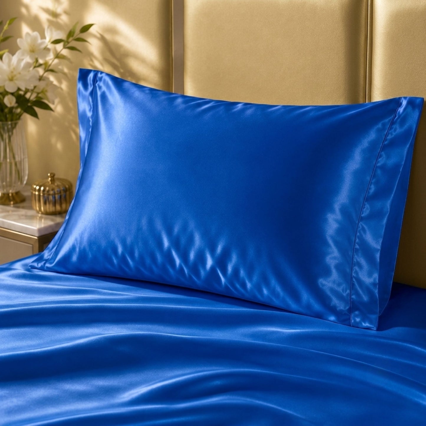 Bedify Bedding Silk Satin Sheet Set