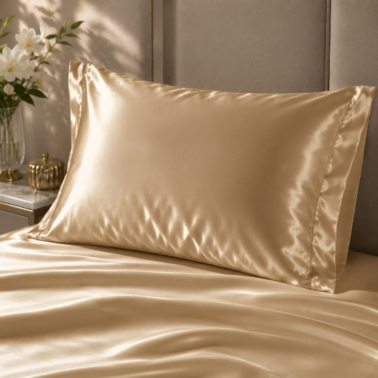 Bedify Bedding Silk Satin Sheet Set (Copy)