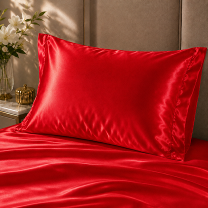 Bedify Bedding Silk Satin Sheet Set