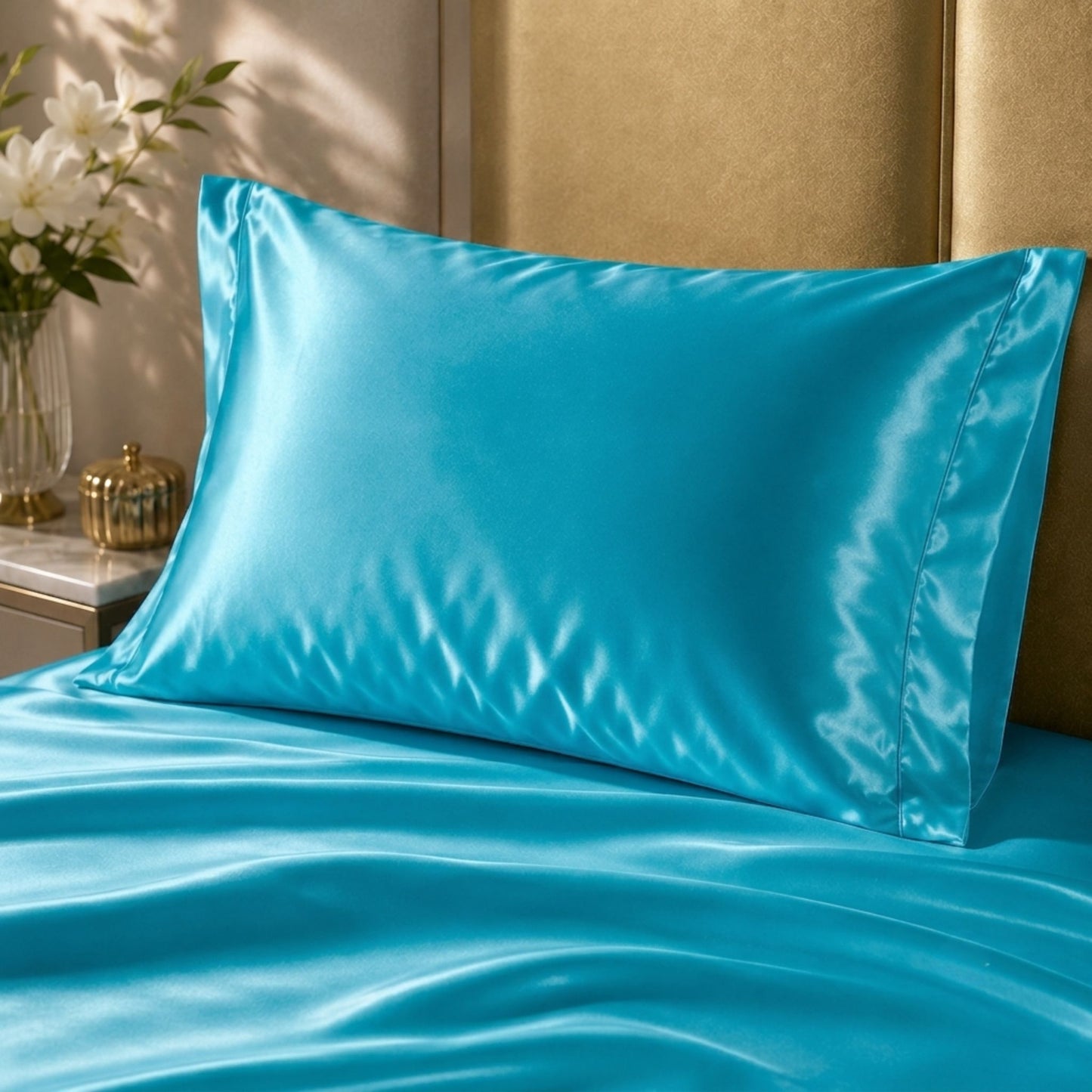 Bedify Bedding Silk Satin Sheet Set