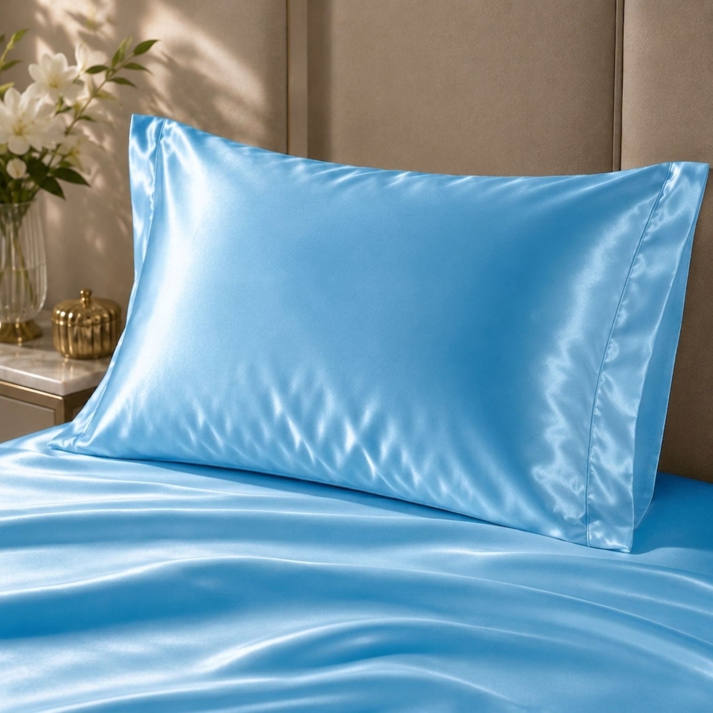 Bedify Bedding Silk Satin Sheet Set