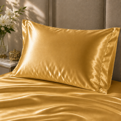 Bedify Bedding Silk Satin Sheet Set