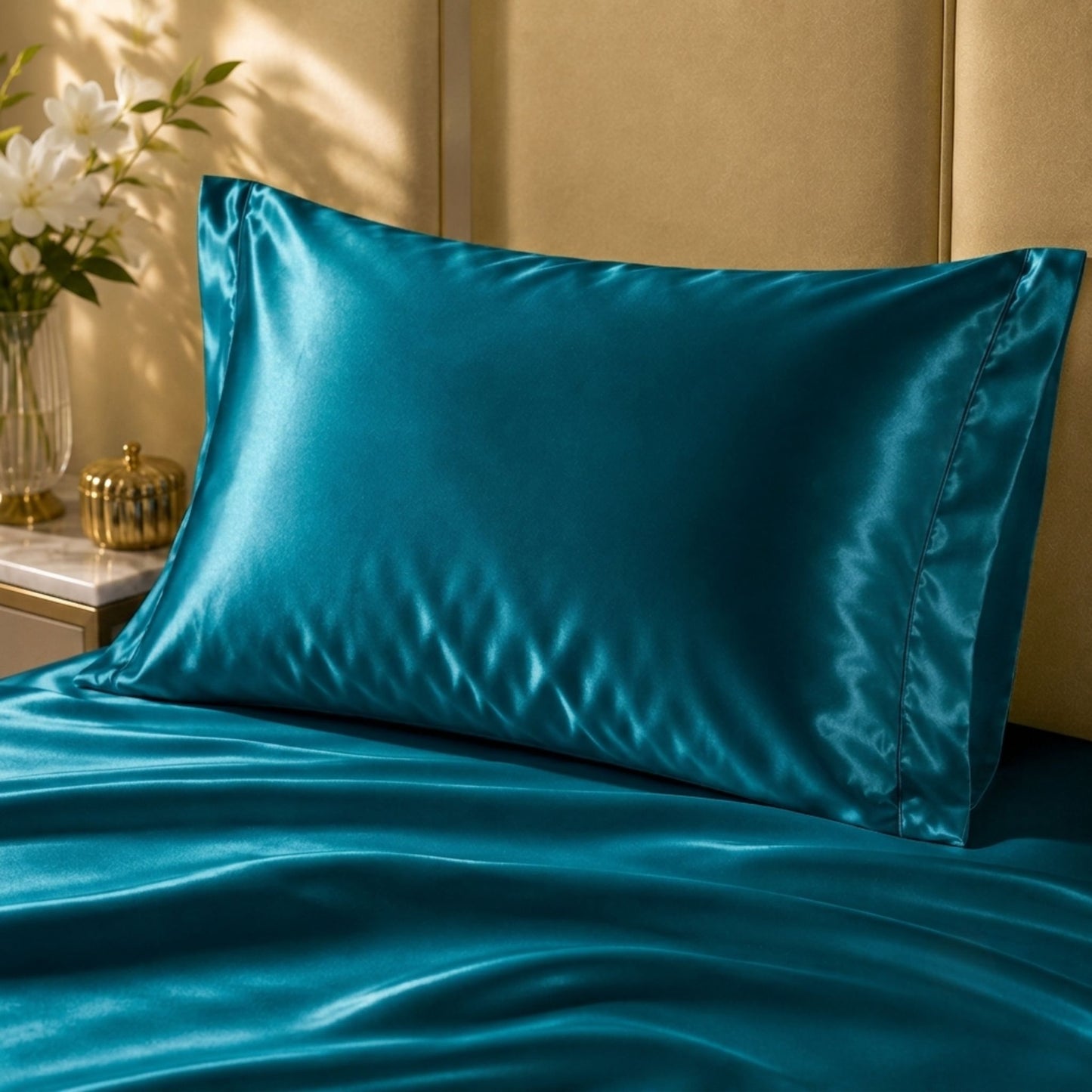 Bedify Bedding Silk Satin Sheet Set