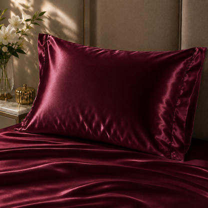 Bedify Bedding Silk Satin Sheet Set