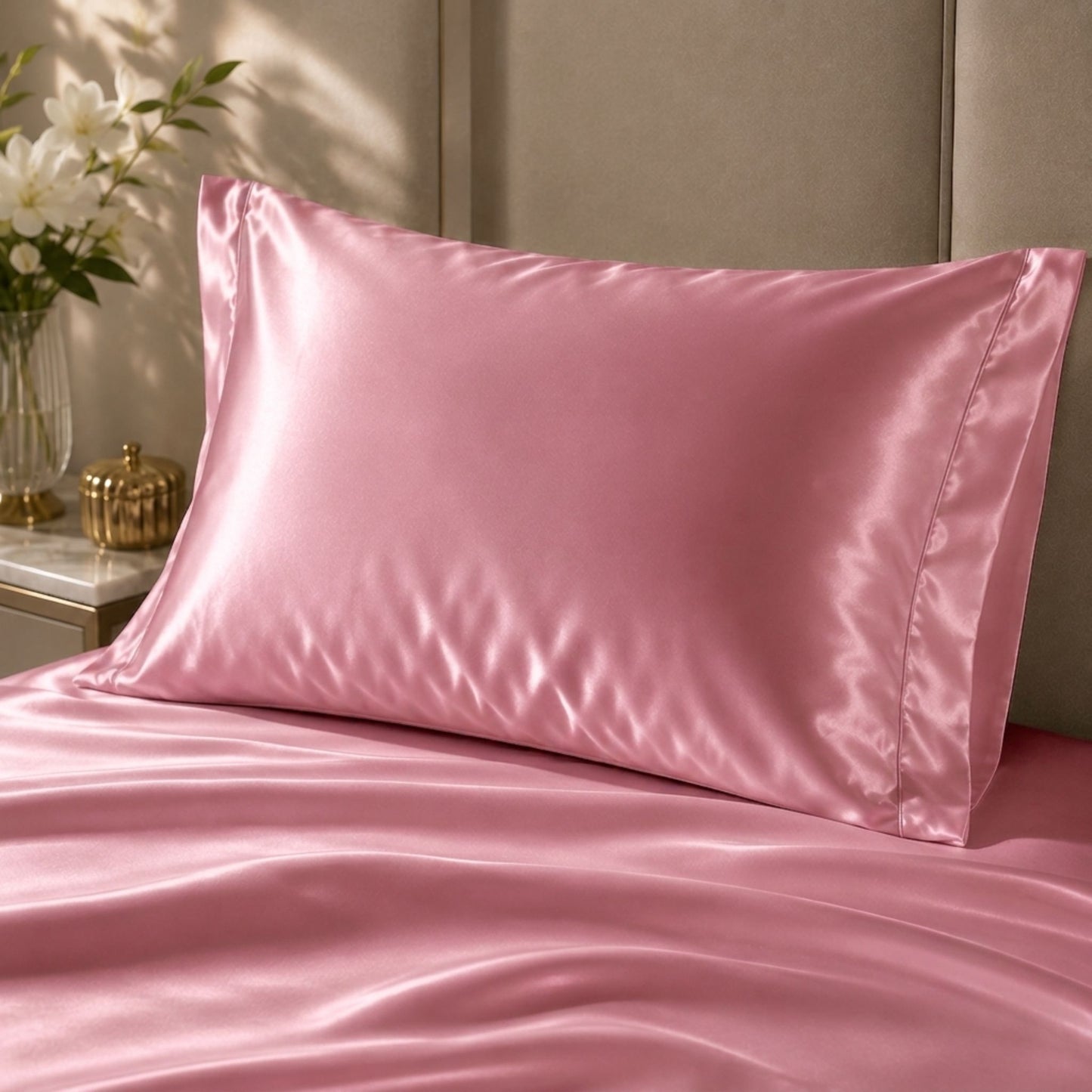 Bedify Bedding Silk Satin Sheet Set