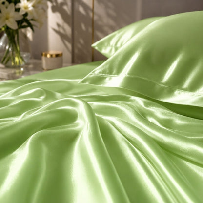Bedify Bedding Silk Satin Sheet Set (Copy)