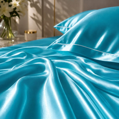 Bedify Bedding Silk Satin Sheet Set