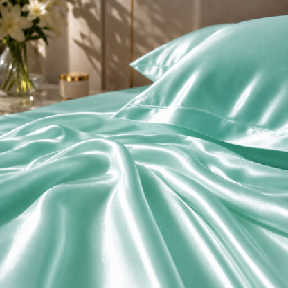 Bedify Bedding Silk Satin Sheet Set