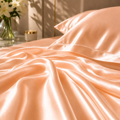 Bedify Bedding Silk Satin Sheet Set