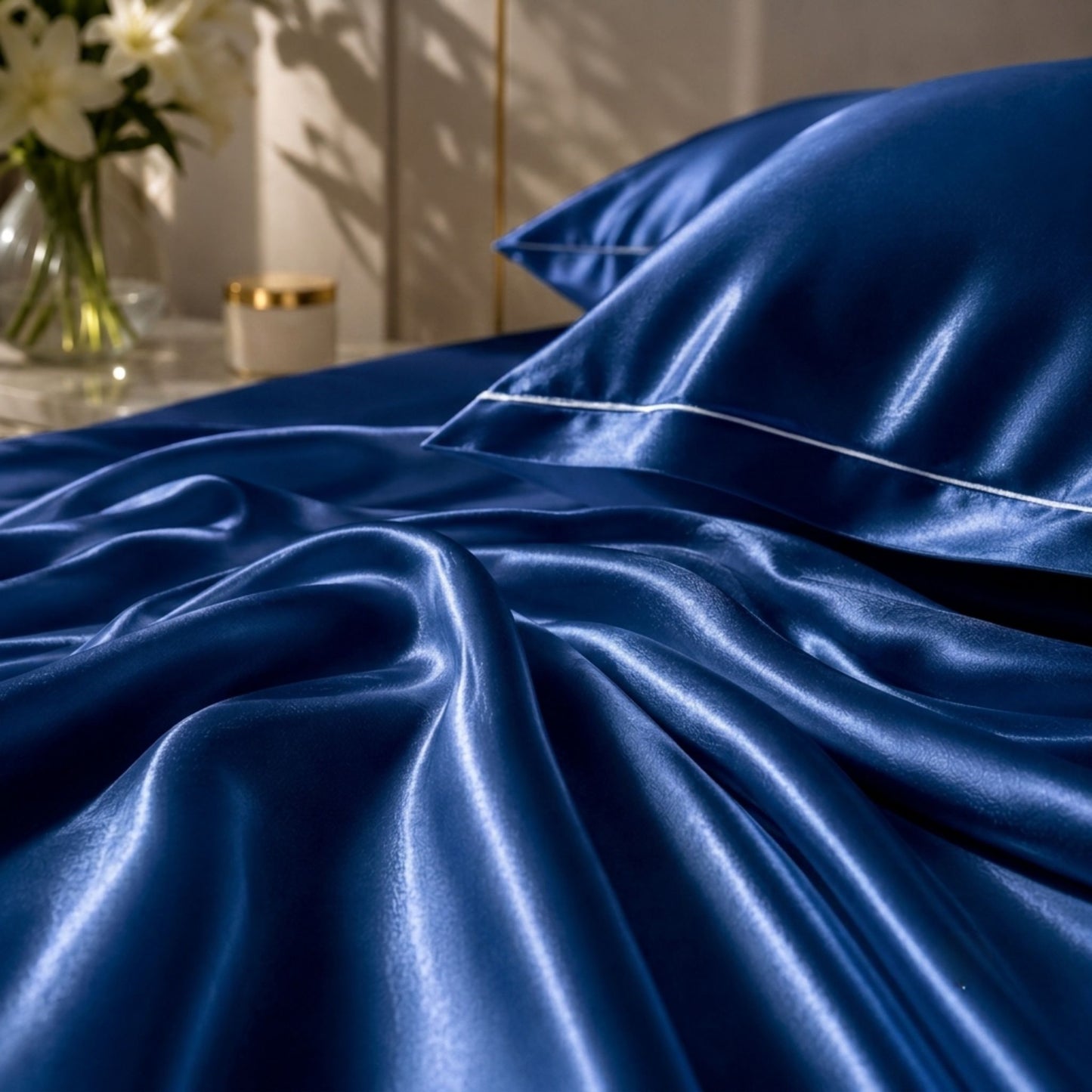 Bedify Bedding Silk Satin Sheet Set