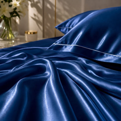 Bedify Bedding Silk Satin Sheet Set