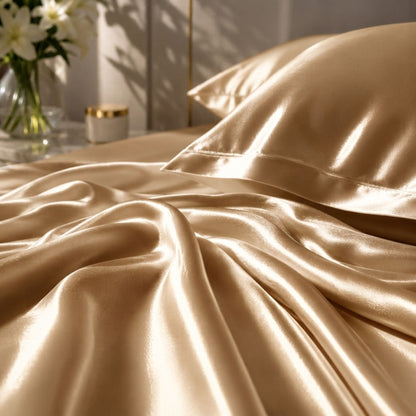 Bedify Bedding Silk Satin Sheet Set (Copy)