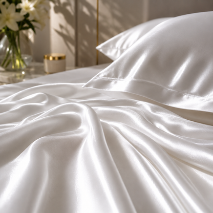 Bedify Bedding Silk Satin Sheet Set