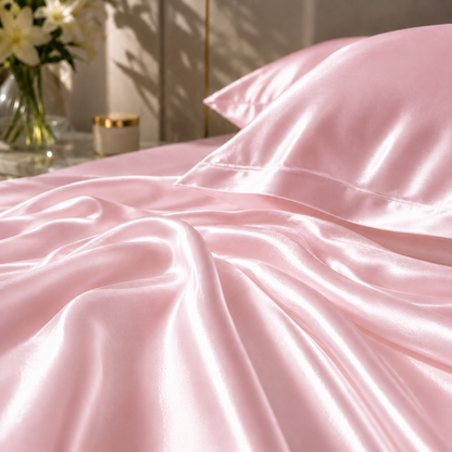 Bedify Bedding Silk Satin Sheet Set