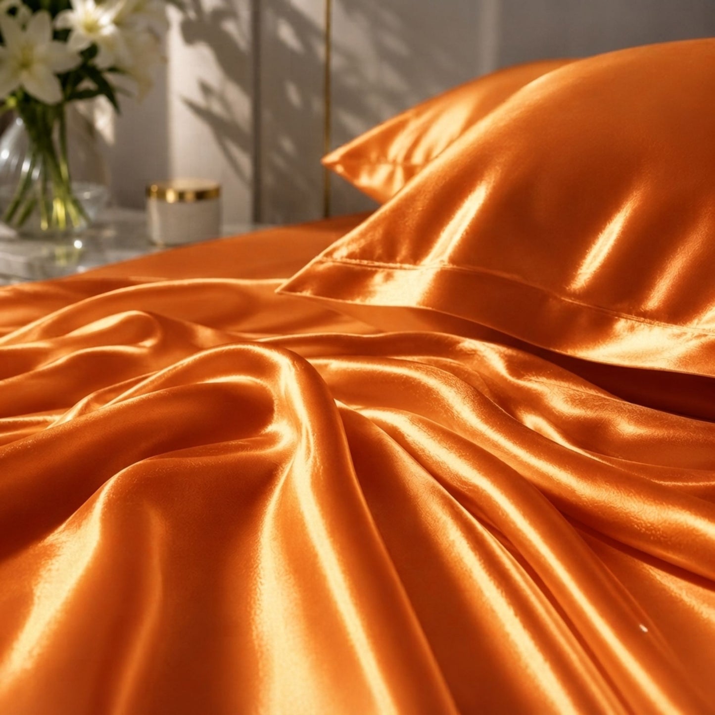 Bedify Bedding Silk Satin Sheet Set (Copy)