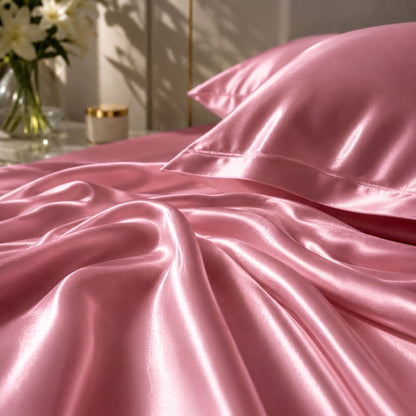 Bedify Bedding Silk Satin Sheet Set