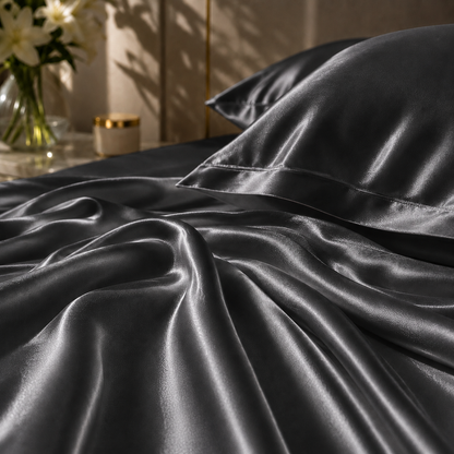 Bedify Bedding Silk Satin Sheet Set
