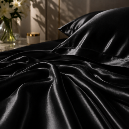 Bedify Bedding Silk Satin Sheet Set