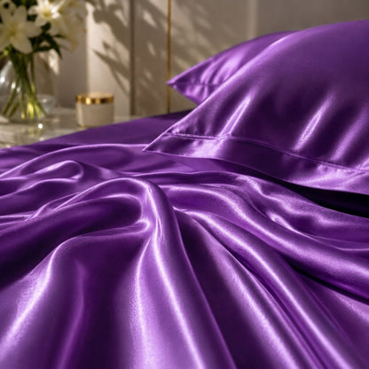 Bedify Bedding Silk Satin Sheet Set