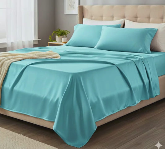 Bedify Bedding Silk Satin Sheet Set